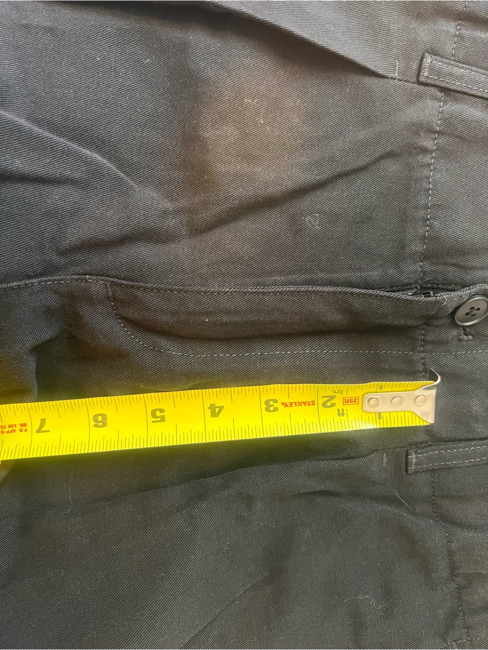 AYR Black High-Rise Straight-Leg Trousers - Picture 6 of 9